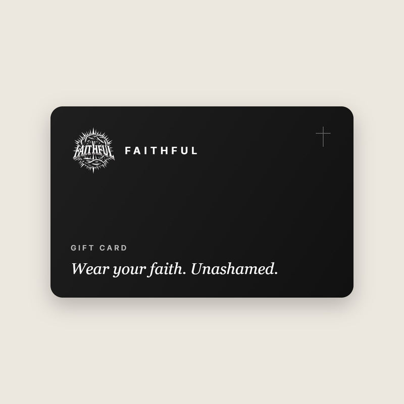 Faithful gift card