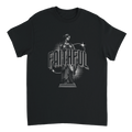 "Monument to Faithfulness" Christian T-Shirt, Bible verse design by Faithful – alternate view
