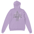 "Monument to Faithfulness" Orchid Christian Hoodie, Bible verse design by Faithful