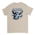 "Target: Love" Sand Christian T-Shirt, Bible verse design by Faithful
