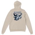 "Target: Love" Sand Christian Hoodie, Bible verse design by Faithful