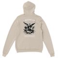 "Sacred Guidance" Sand Christian Hoodie, Bible verse design by Faithful