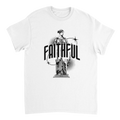"Monument to Faithfulness" Christian T-Shirt, Bible verse design by Faithful