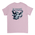 "Target: Love" Pink Christian T-Shirt, Bible verse design by Faithful