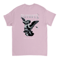 "Angel Archer" Pink Christian T-Shirt, Bible verse design by Faithful