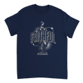 "Monument to Faithfulness" Christian T-Shirt, Bible verse design by Faithful – alternate view