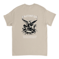 "Sacred Guidance" Sand Christian T-Shirt, Bible verse design by Faithful