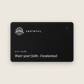 Faithful gift card